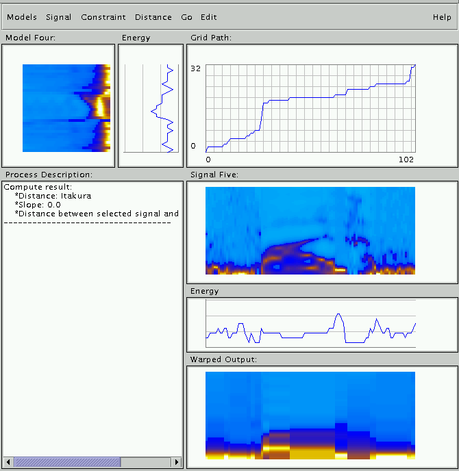 Matching
	       between signal 6 and template one Matching between signal 6 and template one