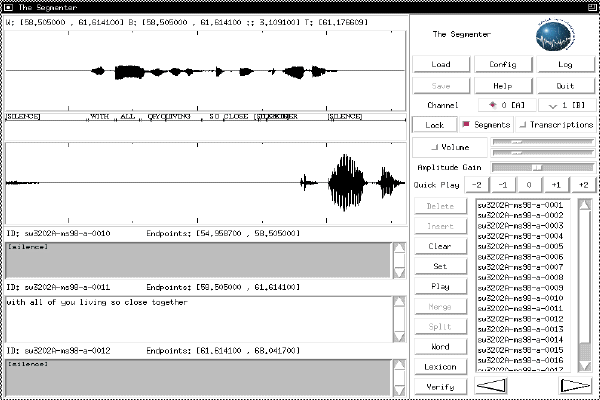 segmenter screen